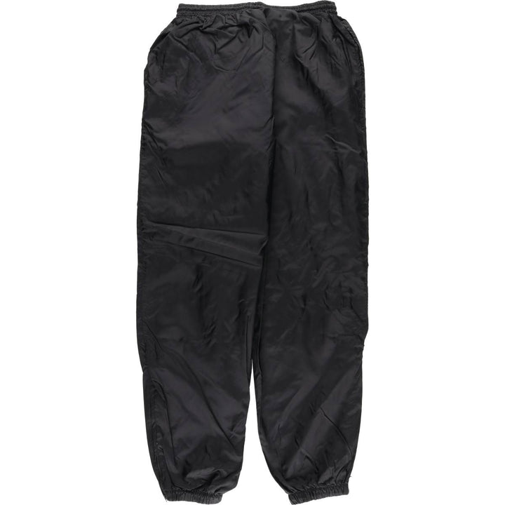 90'S Nike Nylon Pants, Shaka Shaka Pants, Men's XL Size, Vintage Nylon black type Vintage Second Hand