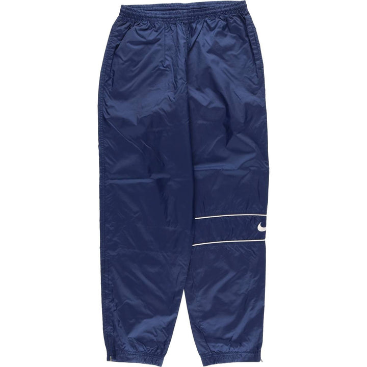 90'S Nike Nylon Pants, Shaka Shaka Pants, Men's XL Size, Vintage Nylon navy blue type Vintage Second Hand