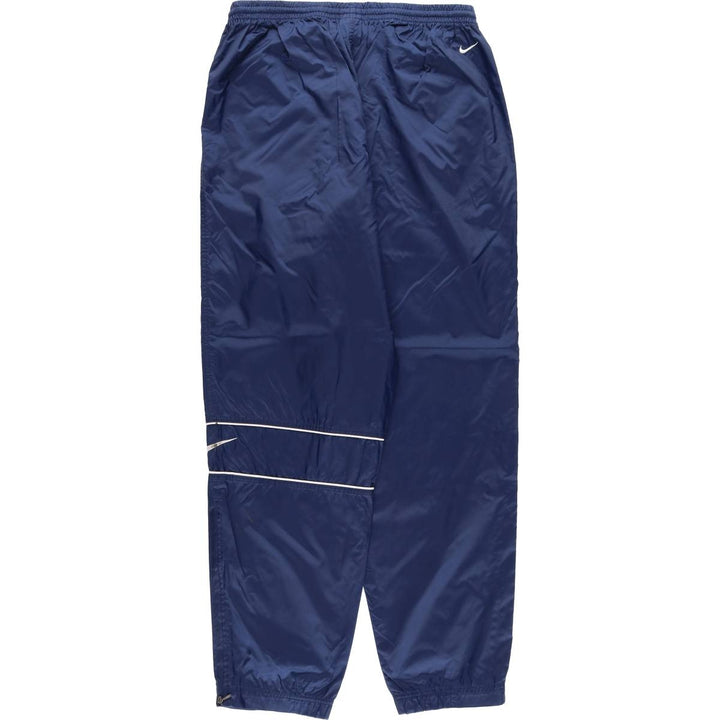 90'S Nike Nylon Pants, Shaka Shaka Pants, Men's XL Size, Vintage Nylon navy blue type Vintage Second Hand