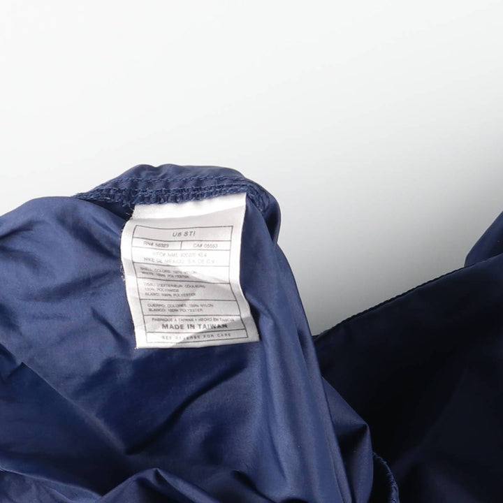 90'S Nike Nylon Pants, Shaka Shaka Pants, Men's XL Size, Vintage Nylon navy blue type Vintage Second Hand