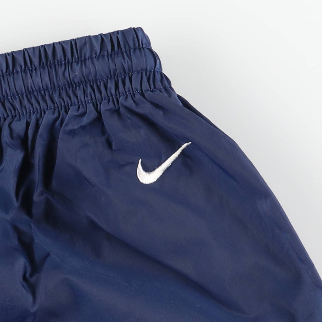 90'S Nike Nylon Pants, Shaka Shaka Pants, Men's XL Size, Vintage Nylon navy blue type Vintage Second Hand