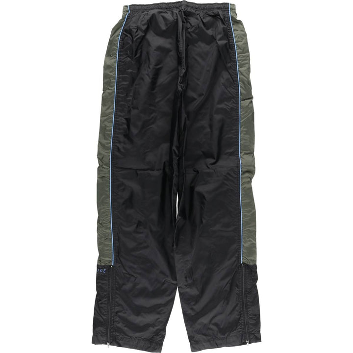 90'S Nike Nylon Shaka Shaka Pants, Men's Size L, Vintage Nylon black type Vintage Second Hand