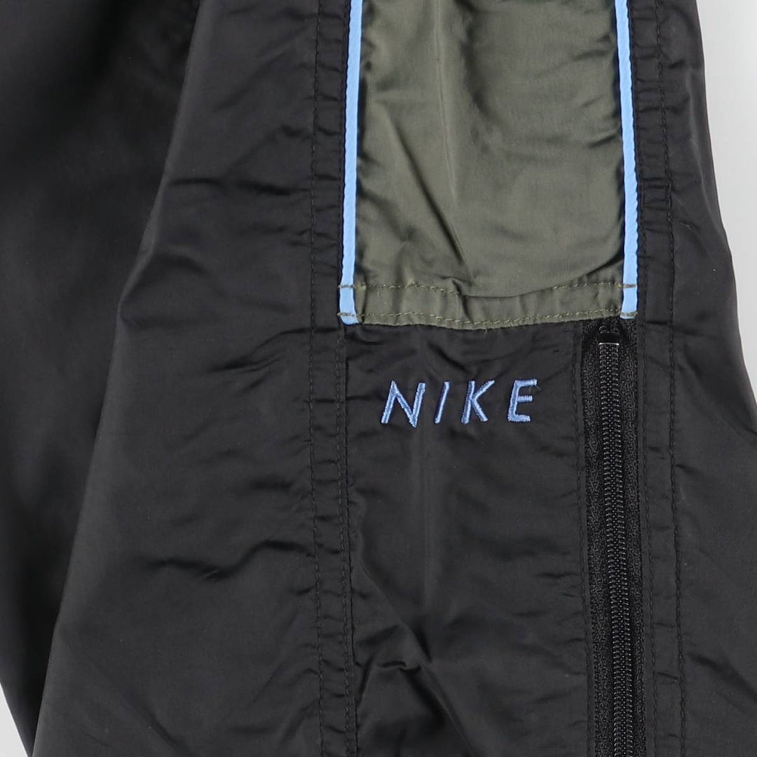 90'S Nike Nylon Shaka Shaka Pants, Men's Size L, Vintage Nylon black type Vintage Second Hand