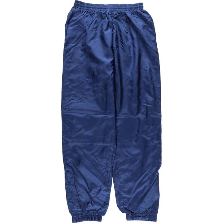 90'S Reebok Nylon Shaka Shaka Pants, Men's Size L, Vintage Nylon blue type Vintage Second Hand
