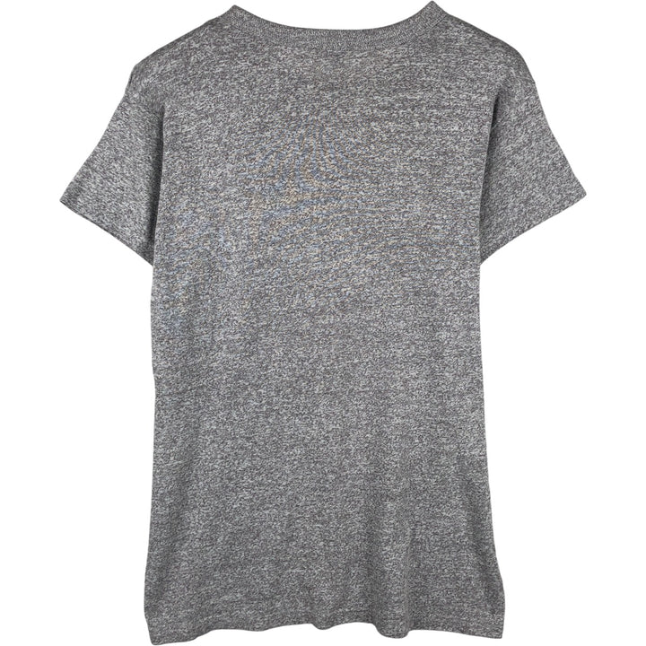 Vintage 1980'S Champion Trico Tag Print T-Shirt, Made in USA, Men's Size Small cotton gray type Vintage Second Hand