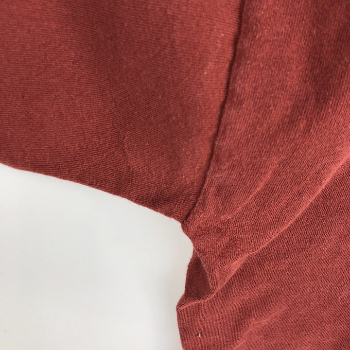 REDSAND Print T-shirt, Made in USA, Men's XL cotton red type reddish brown Vintage Second Hand