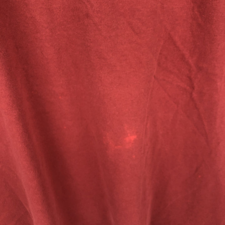 90'S FRESHJIVE logo print T-shirt, men's size XL unclear red type reddish brown Vintage Second Hand