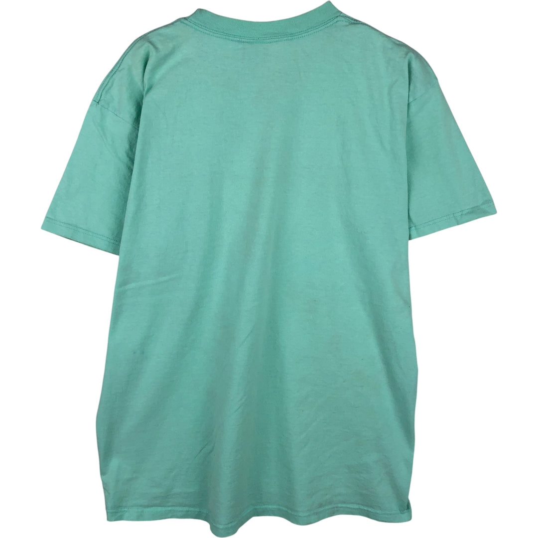 SANTA CRUZ Santa Cruz logo print T-shirt, men's size L cotton Emerald green Vintage Second Hand
