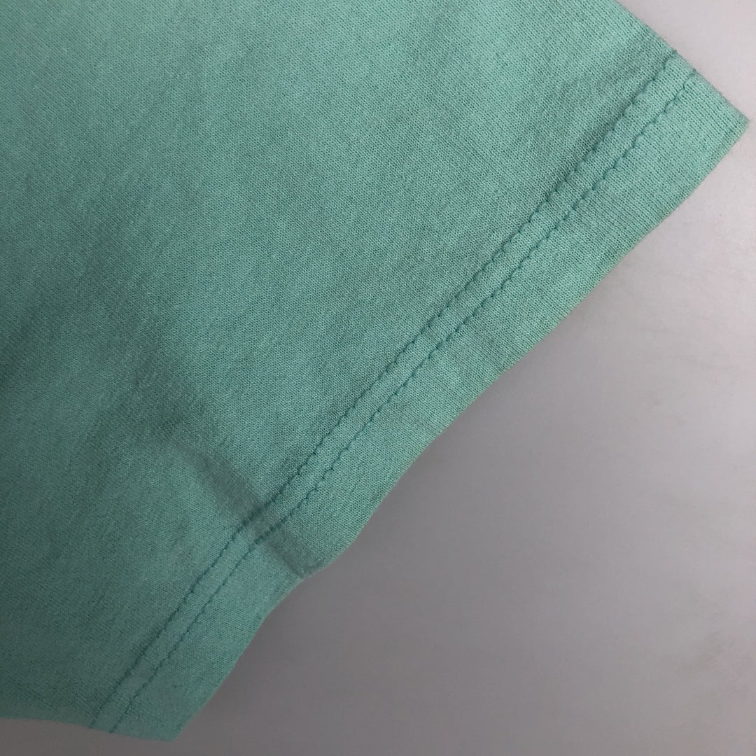 SANTA CRUZ Santa Cruz logo print T-shirt, men's size L cotton Emerald green Vintage Second Hand