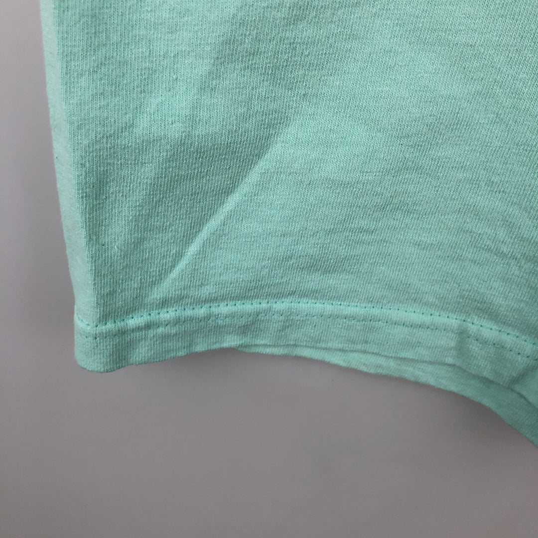 SANTA CRUZ Santa Cruz logo print T-shirt, men's size L cotton Emerald green Vintage Second Hand