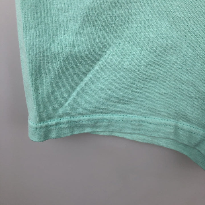 SANTA CRUZ Santa Cruz logo print T-shirt, men's size L cotton Emerald green Vintage Second Hand