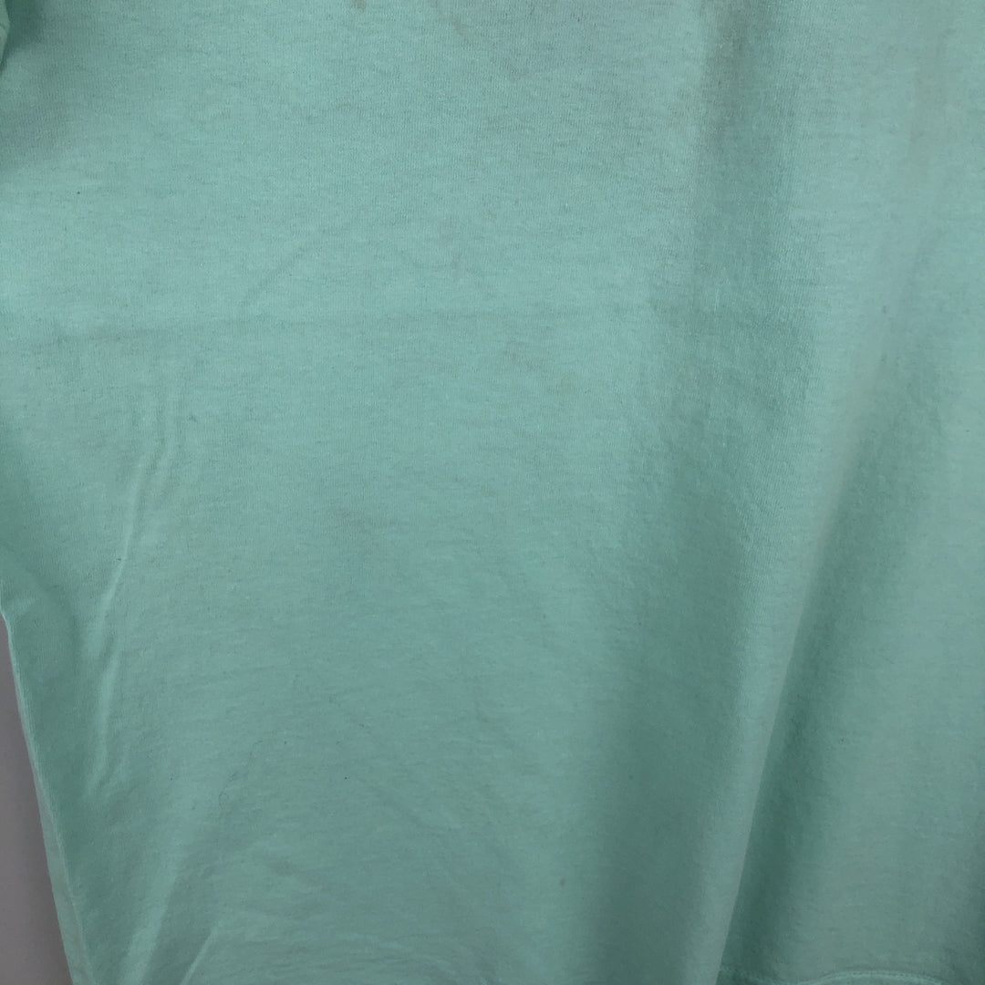 SANTA CRUZ Santa Cruz logo print T-shirt, men's size L cotton Emerald green Vintage Second Hand