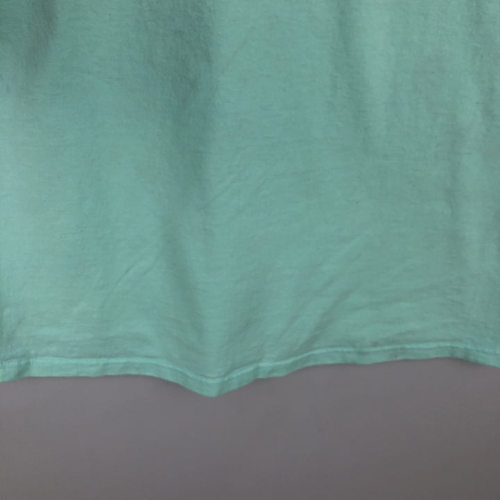 SANTA CRUZ Santa Cruz logo print T-shirt, men's size L cotton Emerald green Vintage Second Hand