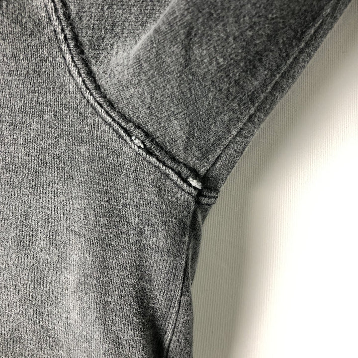 Vintage 90'S J.Crew long-sleeved polo shirt, size M, men's cotton gray type Vintage Second Hand