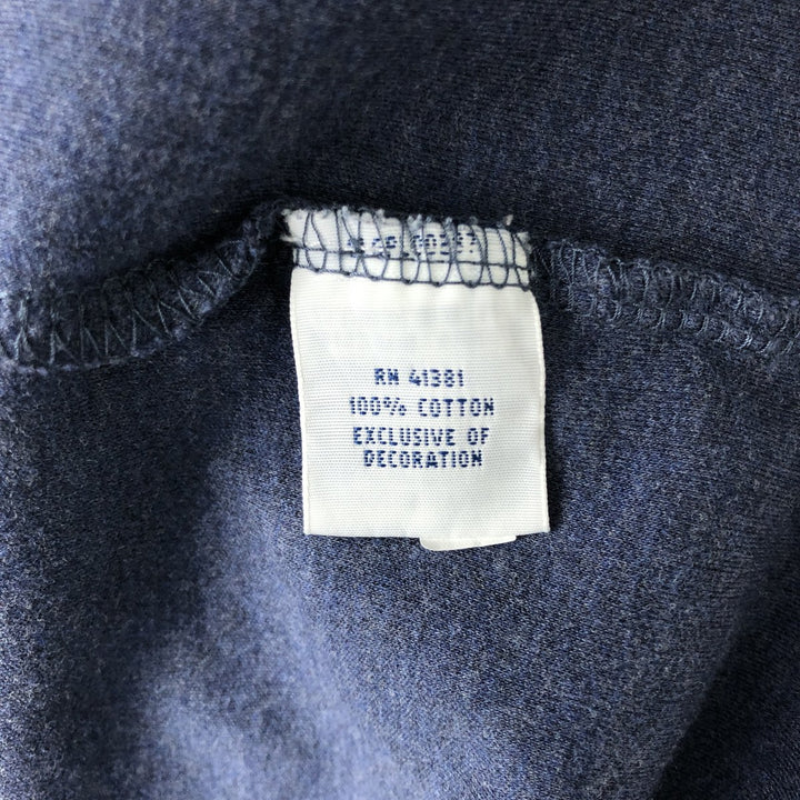 Ralph Lauren POLO RALPH LAUREN long-sleeved polo shirt, men's size XXL cotton Navy blue Vintage Second Hand
