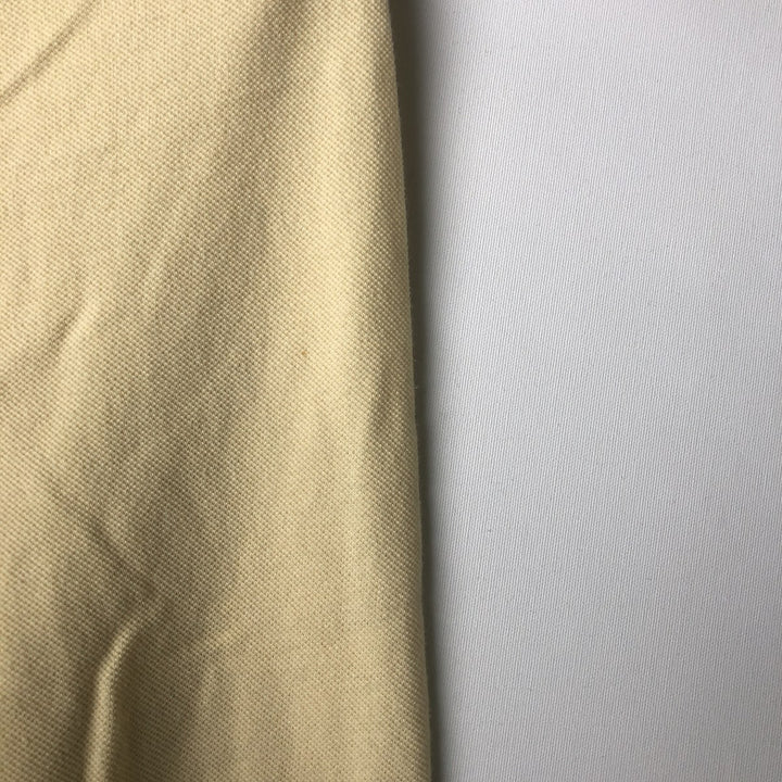 Lacoste LACOSTE Long Sleeve Polo Shirt Size 6 Men's XL cotton lemon yellow Vintage Second Hand