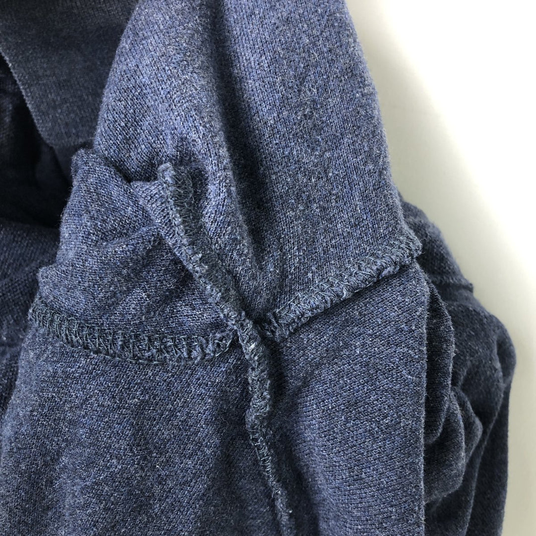 Ralph Lauren POLO RALPH LAUREN Long Sleeve Polo Shirt Men's M cotton Navy blue Vintage Second Hand