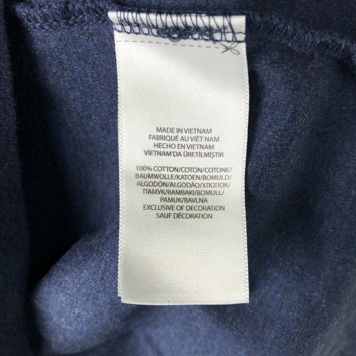 Ralph Lauren POLO RALPH LAUREN Long Sleeve Polo Shirt Men's XL cotton Navy blue Vintage Second Hand