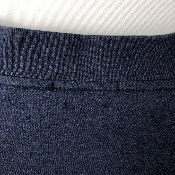 Ralph Lauren POLO RALPH LAUREN Long Sleeve Polo Shirt Men's XL cotton Navy blue Vintage Second Hand
