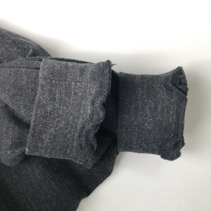 Ralph Lauren POLO RALPH LAUREN long-sleeved polo shirt, men's size L cotton gray type Vintage Second Hand