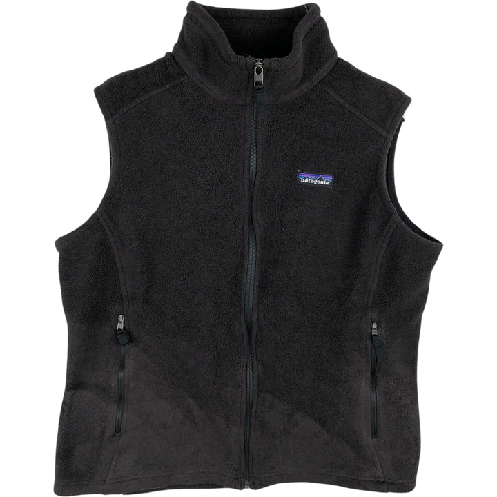 Patagonia STY23015SP19 Fleece Vest, Men's Size L polyester black type Vintage Second Hand