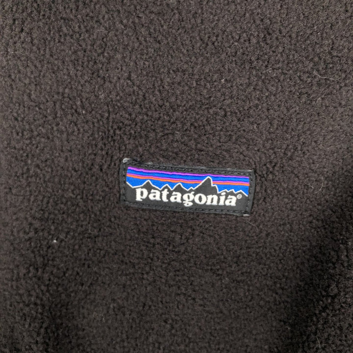 Patagonia STY23015SP19 Fleece Vest, Men's Size L polyester black type Vintage Second Hand