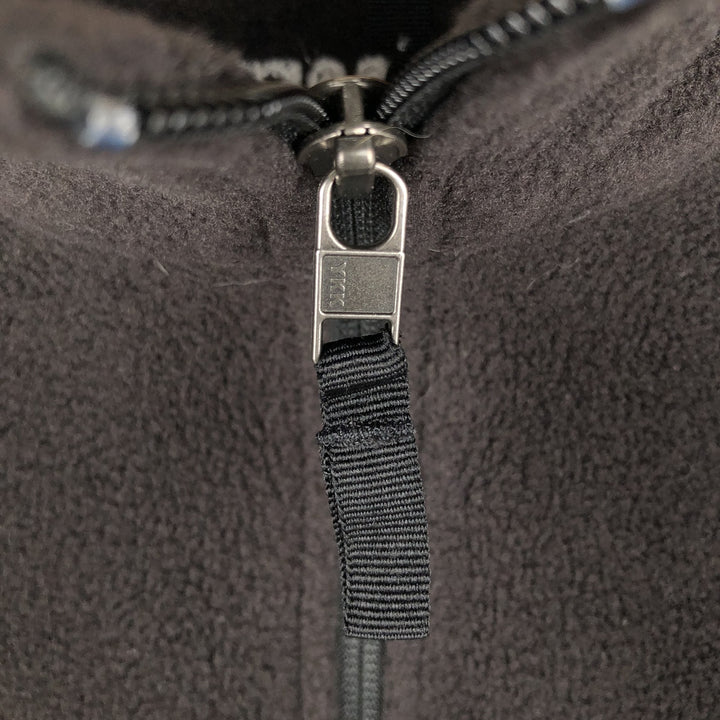 Patagonia STY23015SP19 Fleece Vest, Men's Size L polyester black type Vintage Second Hand