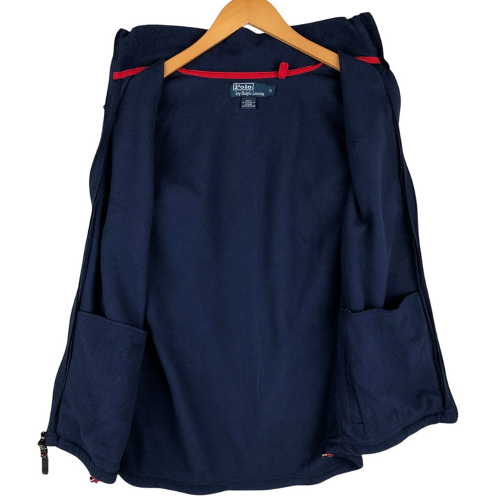 Ralph Lauren POLO by Ralph Lauren Men's M size polyester navy blue type Vintage Second Hand