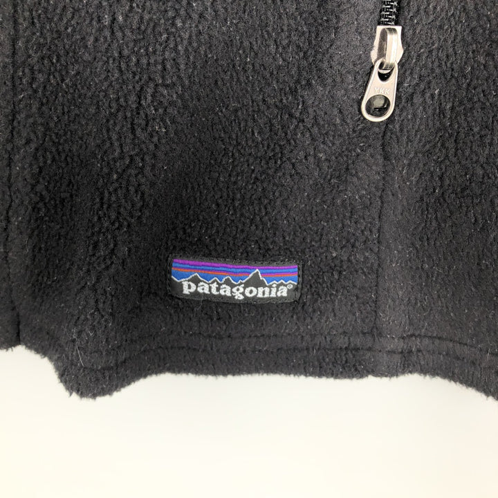 2000'S Patagonia Synchilla Fleece Vest (25163F5), Women's Size Medium polyester black type Vintage Second Hand