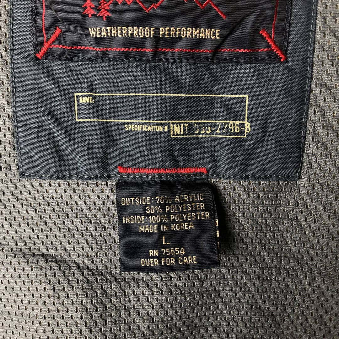 Abercrombie and Fitch fleece vest, men's size L (approx.) acrylic Beige type Vintage Second Hand