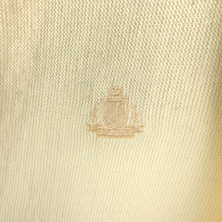 Lacoste IZOD Acrylic Knit Cardigan, Made in USA, Men's Size M acrylic yellow type Vintage Second Hand