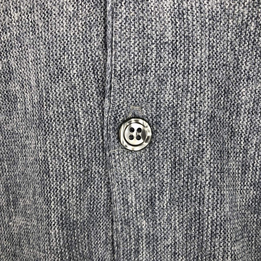 90'S Arnold Palmer acrylic knit cardigan, made in the USA, men's size L, vintage Oron Acrylic gray type Vintage Second Hand