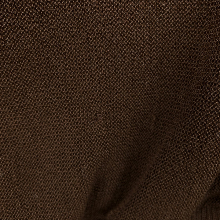 Vintage 1980'S Jantzen knit cardigan, made in the USA, size M, men's polyester brown type Vintage Second Hand