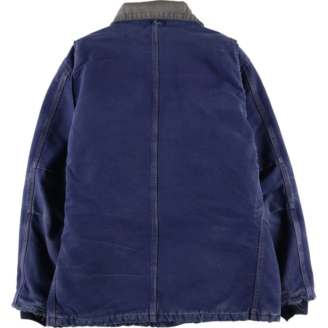 Carhartt Traditional Padded Duck Work Jacket, Men's Size XL unclear Navy blue Vintage Second Hand