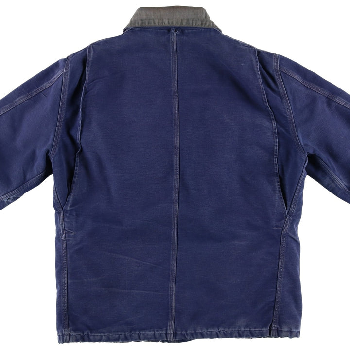 Carhartt Traditional Padded Duck Work Jacket, Men's Size XL unclear Navy blue Vintage Second Hand