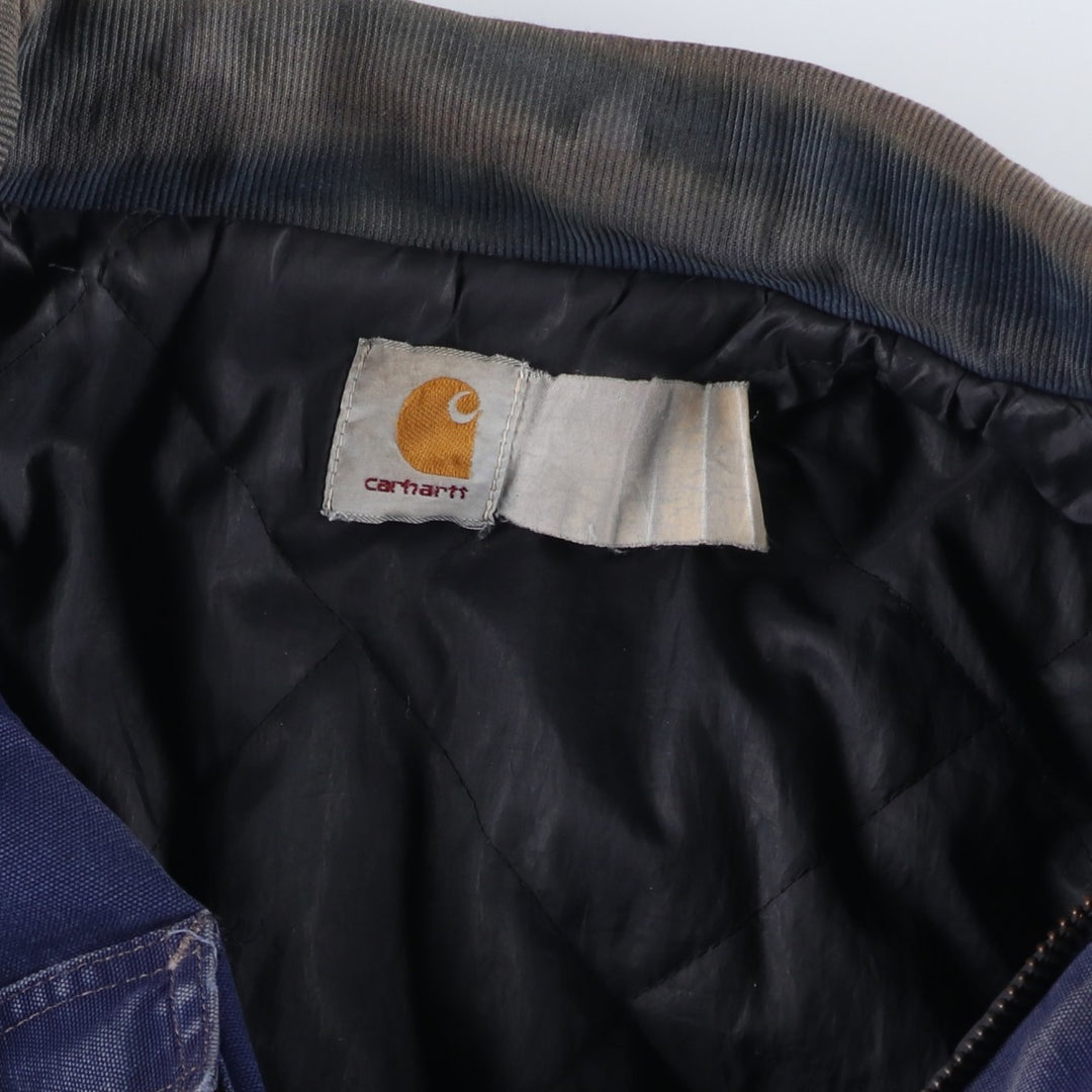Carhartt Traditional Padded Duck Work Jacket, Men's Size XL unclear Navy blue Vintage Second Hand
