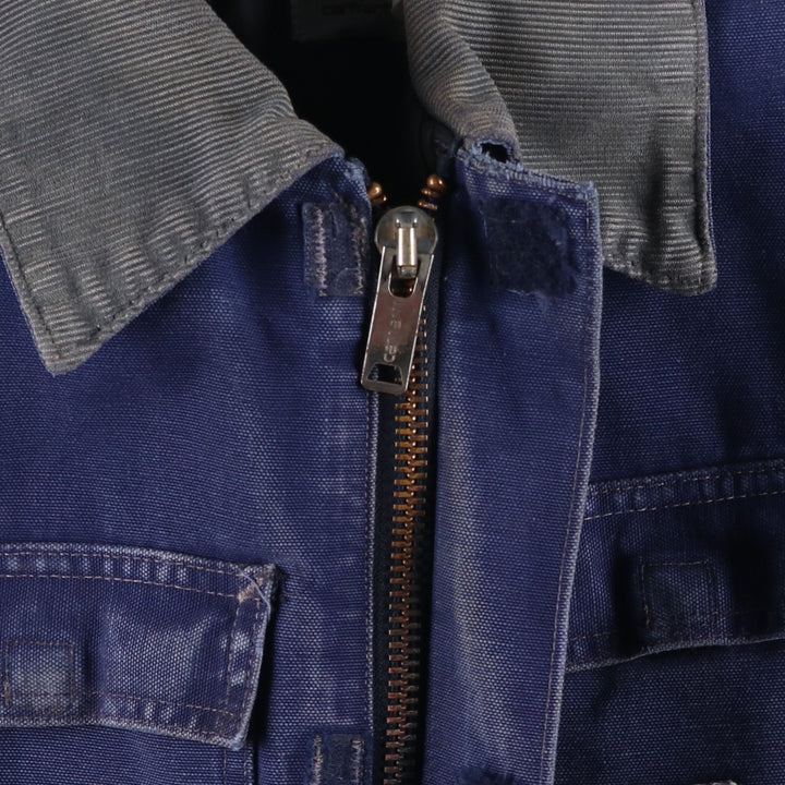 Carhartt Traditional Padded Duck Work Jacket, Men's Size XL unclear Navy blue Vintage Second Hand