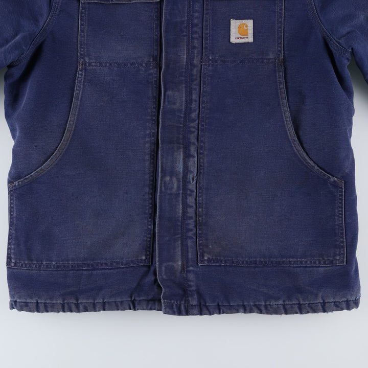 Carhartt Traditional Padded Duck Work Jacket, Men's Size XL unclear Navy blue Vintage Second Hand