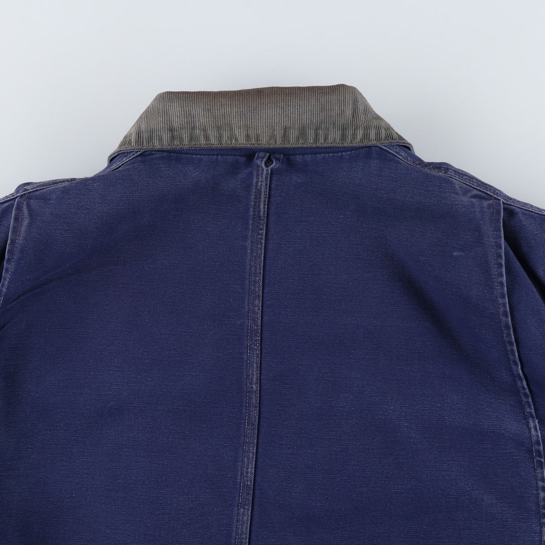 Carhartt Traditional Padded Duck Work Jacket, Men's Size XL unclear Navy blue Vintage Second Hand