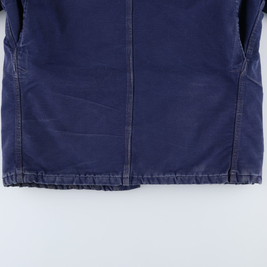 Carhartt Traditional Padded Duck Work Jacket, Men's Size XL unclear Navy blue Vintage Second Hand