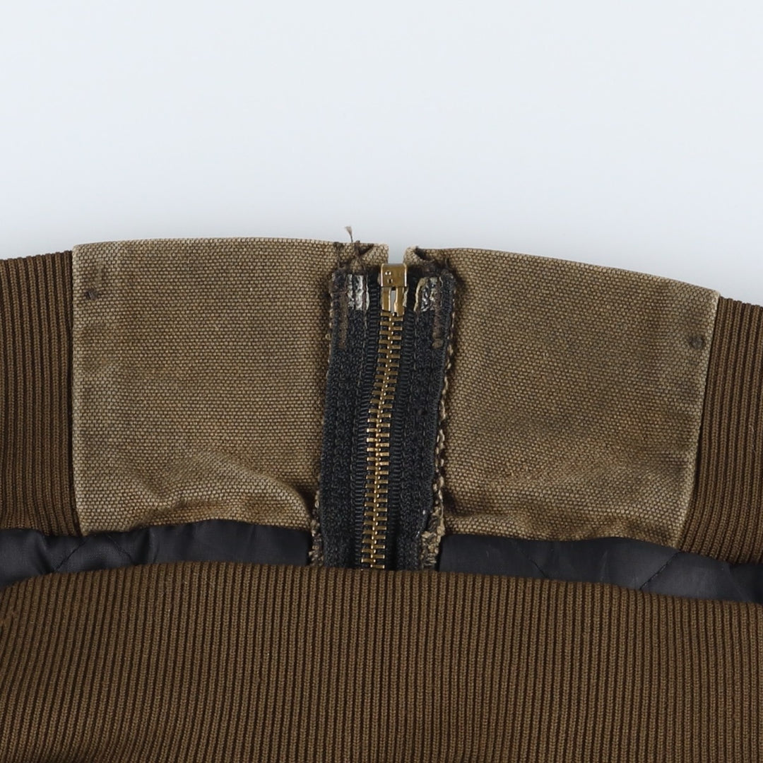 Carhartt Active Jacket, Padded Duck Full-Zip Hoodie, Men's XL unclear beige type brown Vintage Second Hand
