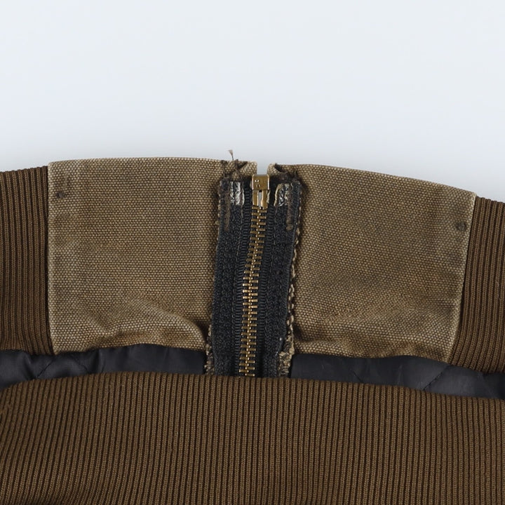 Carhartt Active Jacket, Padded Duck Full-Zip Hoodie, Men's XL unclear beige type brown Vintage Second Hand