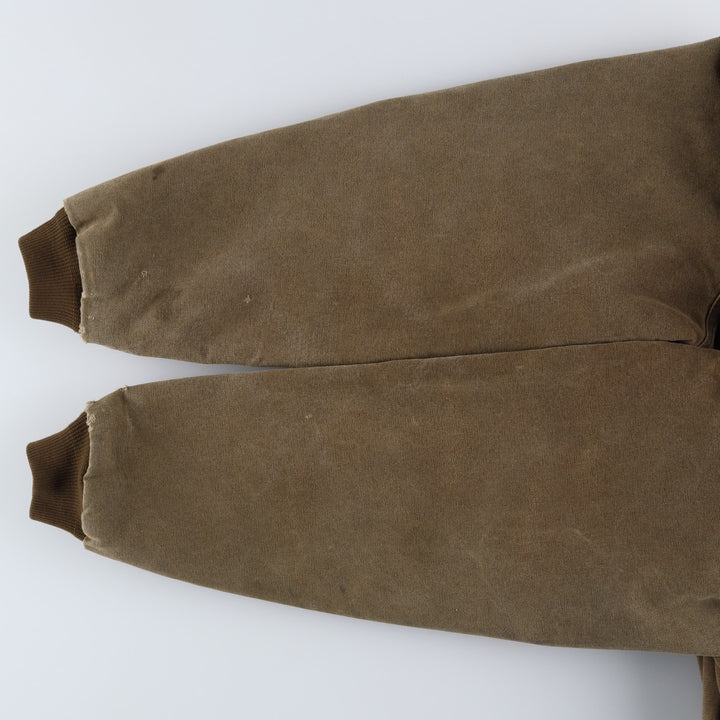 Carhartt Active Jacket, Padded Duck Full-Zip Hoodie, Men's XL unclear beige type brown Vintage Second Hand