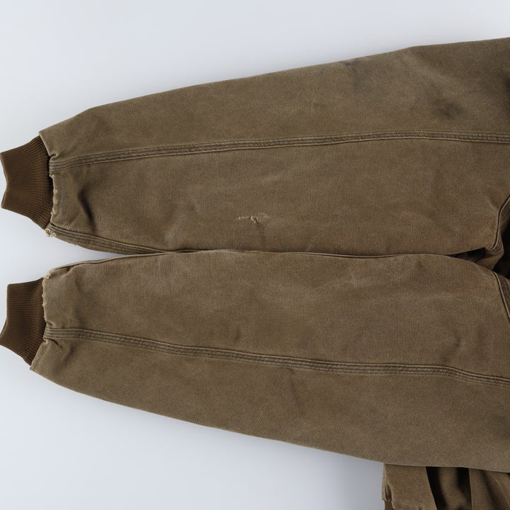 Carhartt Active Jacket, Padded Duck Full-Zip Hoodie, Men's XL unclear beige type brown Vintage Second Hand