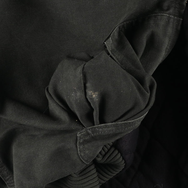 00'S Carhartt Active Jacket Duck Full Zip Hoodie Men's XL cotton Khaki type Vintage Second Hand