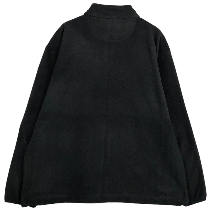 Ralph Lauren CHAPS fleece jacket, men's size L polyester black type Vintage Second Hand