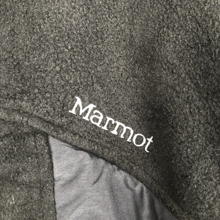 90'S Vintage Marmot Nylon and Fleece Jacket, Men's XXL polyester black type Vintage Second Hand