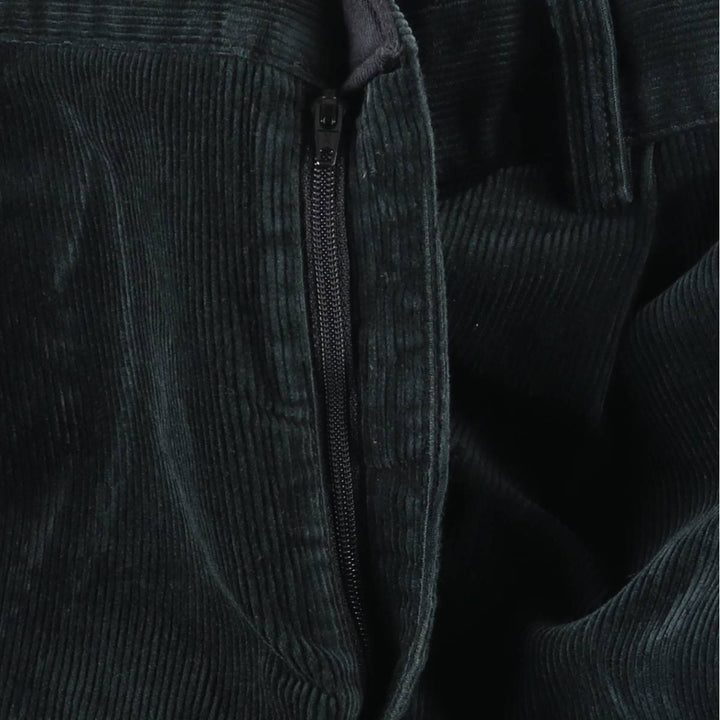 Ralph Lauren POLO by Ralph Lauren Two-pleat Corduroy Pants for Men, W36 cotton Green type dark green Vintage Second Hand