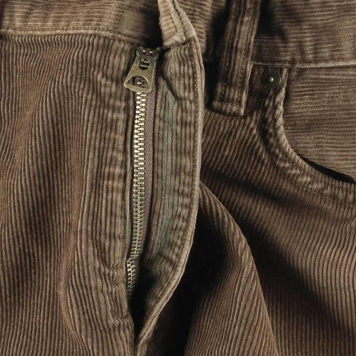 Ralph Lauren POLO RALPH LAUREN STRETCH STRAIGHT FIT Corduroy Pants Men's Size W33 cotton brown type Vintage Second Hand