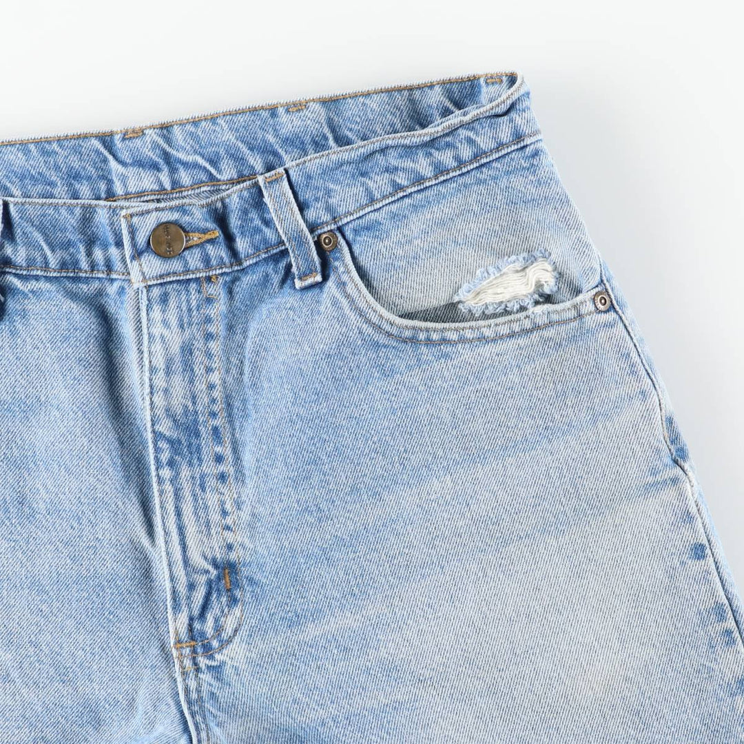 00'S Carhartt tapered denim pants for men, W33 equivalent cotton Blue type light blue Vintage Second Hand